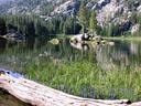 Tiny Woods Lake, one of our favorites.